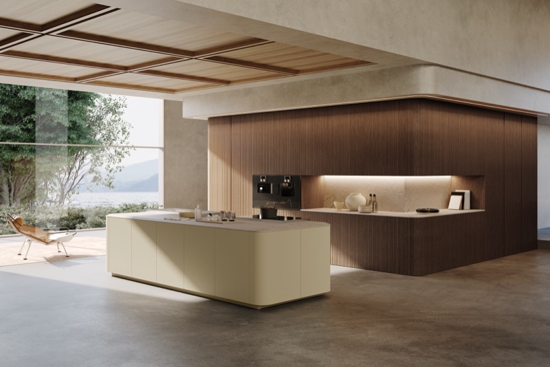Cucina su misura LA PI Cucine — composizione moderna